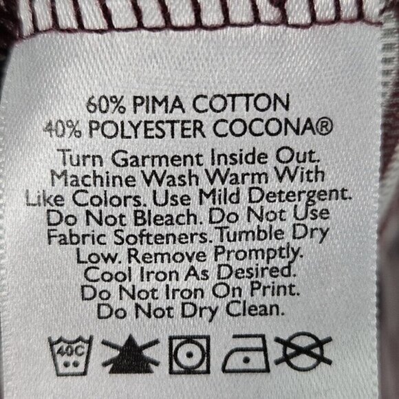 Eddie Bauer Golf Polo Shirt 3 Button Striped Short Sleeve Men's Size XLT Tall - Picture 9 of 10